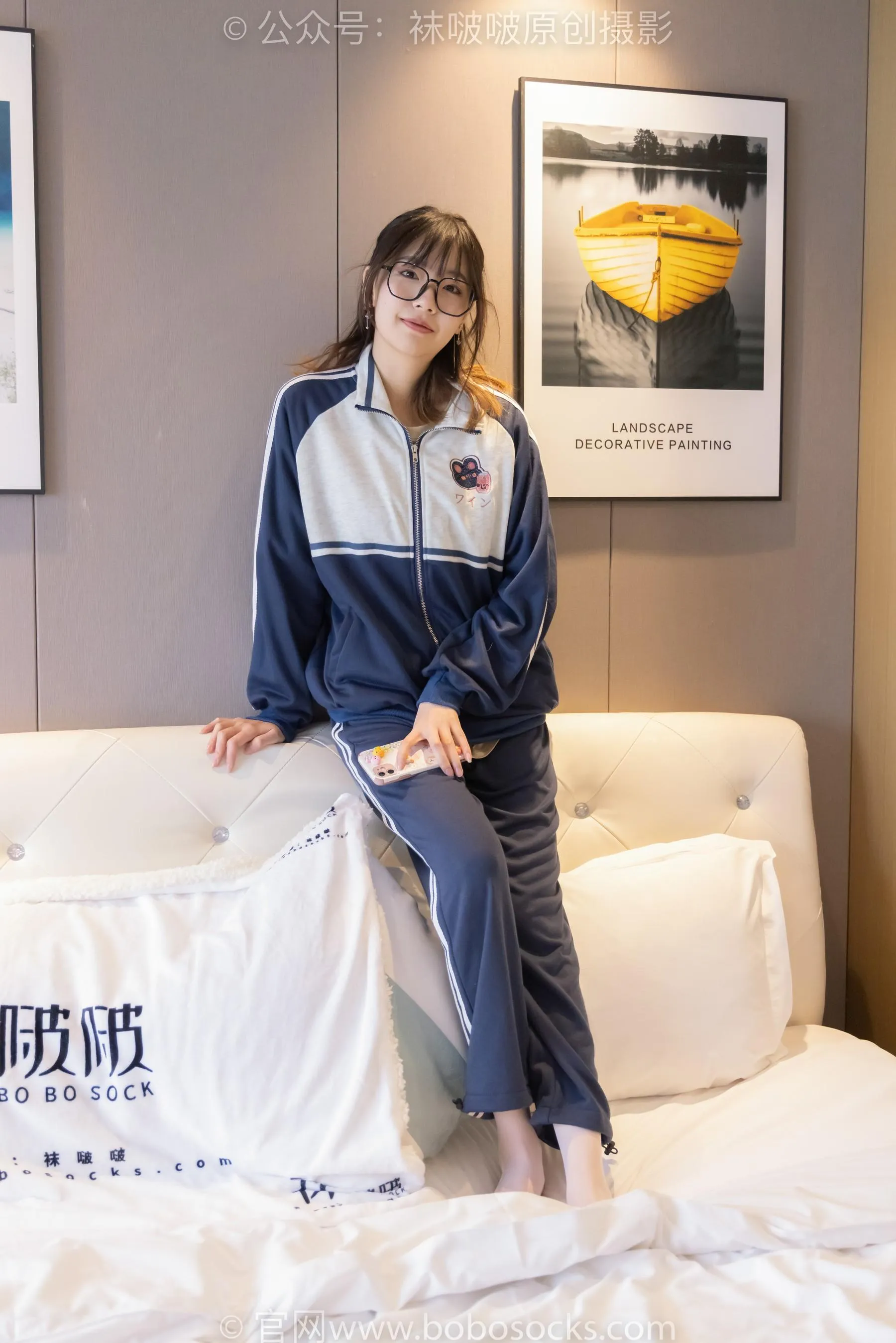 [BoBoSocks袜啵啵]NO.226 小甜豆-运动鞋、白棉袜、白丝[23] [53P]插图